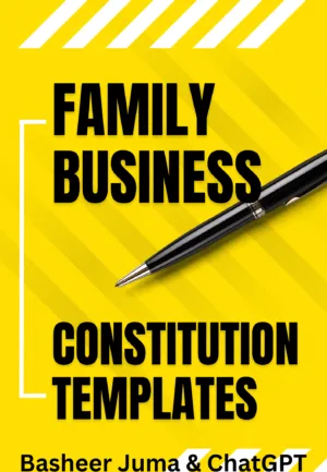 family business constitution templates v3